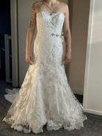 Maggie Sottero bruidsjurk ivoor met kant – maat 36/38, Trouwjurk, Wit, Maggie Sottero, Ophalen of Verzenden