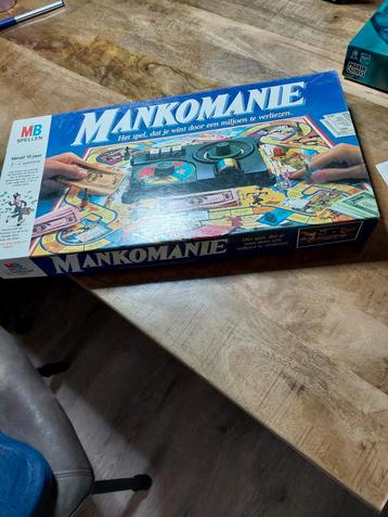 Mankomanie MB Spellen - Vintage Bordspel beschikbaar voor biedingen