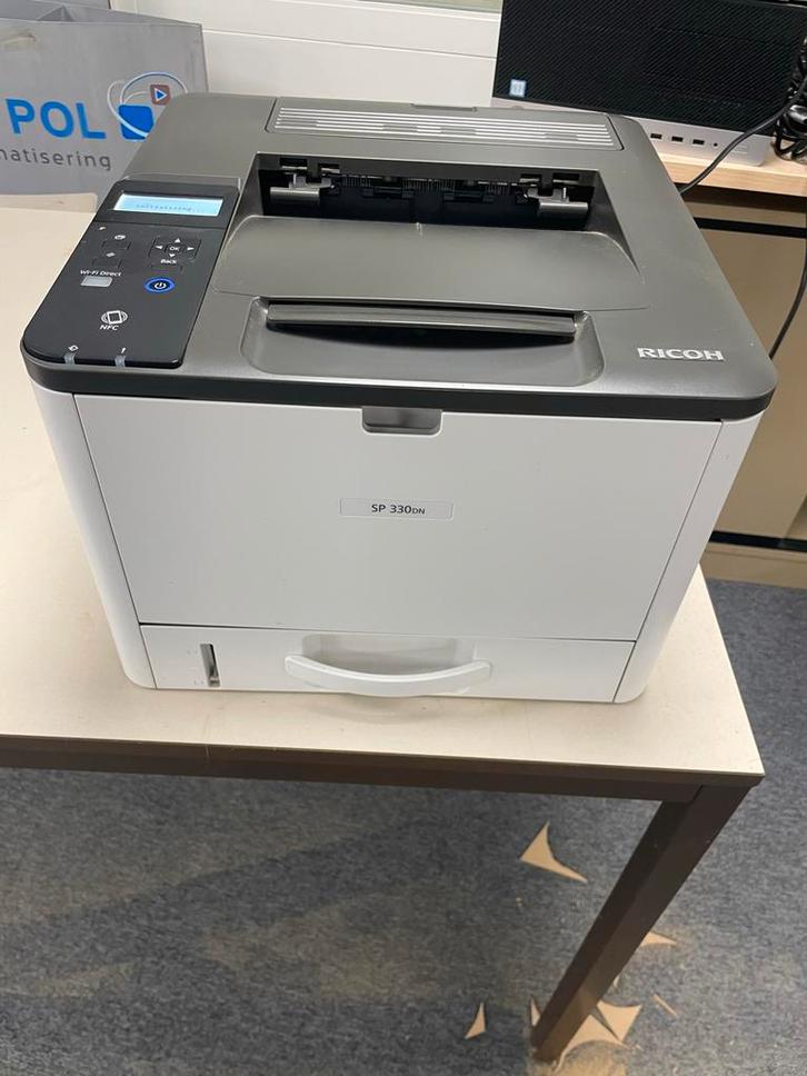 Ricoh SP 330DN Laserprinter - Perfect voor Kantoor!, Computers en Software, Printers, Gebruikt, Printer, Laserprinter, Zwart-en-wit printen