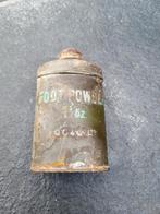 Foot Powder WW2 British Army 1 3/4 OZ LTD, Ophalen of Verzenden, Gebruikt