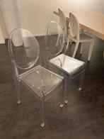 Twee design stoeltjes - als nieuw!, Huis en Inrichting, Stoelen, Ophalen, Kunststof, Twee, Overige kleuren