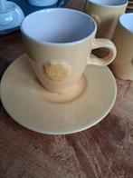 5 Douwe Egberts Mosa Kop en Schotels, Huis en Inrichting, Keuken | Servies, Gebruikt, Ophalen of Verzenden, Overige stijlen, Kop(pen) en/of Schotel(s)