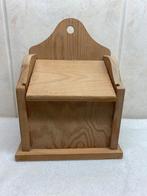 Houten Zout Pot, Ophalen of Verzenden