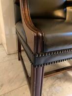 Klassieke leren fauteuils in Engelse stijl, Antiek en Kunst, Ophalen