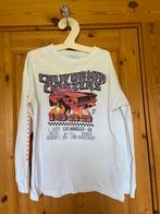 T-shirt wit loavies M lange mouw California Cruizers, Kleding | Dames, Maat 38/40 (M), Wit, Ophalen of Verzenden, Lange mouw