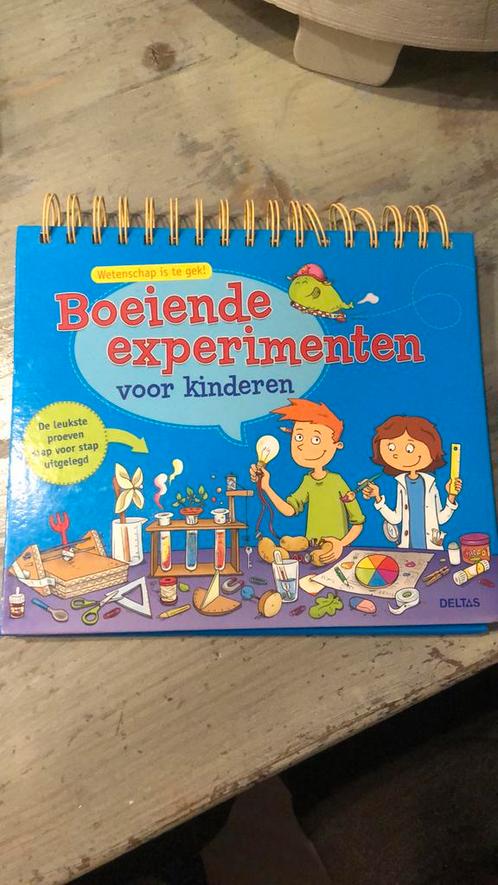 Boeiende experimenten voor kinderen, Boeken, Kinderboeken | Jeugd | onder 10 jaar, Zo goed als nieuw, Ophalen of Verzenden