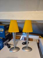 IKEA Tafellampen Set - Geel/Zilver, Huis en Inrichting, Lampen | Tafellampen, Gebruikt, Ophalen of Verzenden, Modern, Minder dan 50 cm
