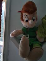 Disney pluche Peter Pan knuffel, Ophalen of Verzenden, Knuffel, Zo goed als nieuw, Peter Pan of Pinokkio