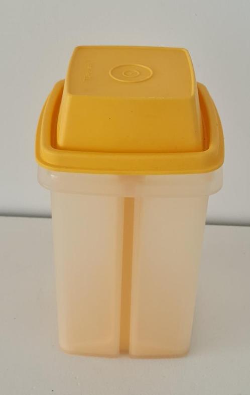 Tupperware Augurkenpot Geel, Huis en Inrichting, Keuken | Tupperware, Gebruikt, Bus of Trommel, Geel, Ophalen of Verzenden