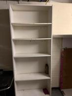 Witte boekenkast met planken, Huis en Inrichting, Ophalen, Gebruikt, 200 cm of meer, 50 tot 100 cm