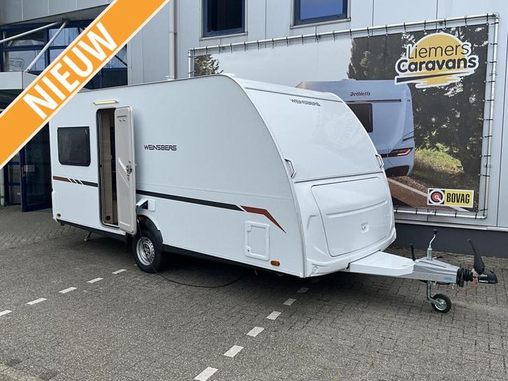 Weinsberg CaraCito 450 FU FRANS BED-LICHTGEWICHT, Caravans en Kamperen, Caravans, Bedrijf, tot en met 4, 750 - 1000 kg, Rondzit