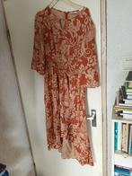 Lange Oranje jurk zomerjurk bloemen. BPC mt 42, BPC Collection, Maat 42/44 (L), Oranje, Ophalen of Verzenden