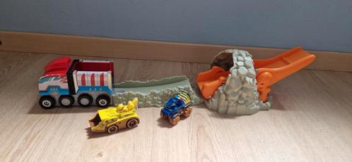 Paw Patrol True Metal Dino Rescue Chase T-Rex, Kinderen en Baby's, Speelgoed | Racebanen, Zo goed als nieuw, Handmatig, Overige merken