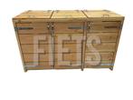 Container ombouw | kliko ombouw 3 delige Douglas hout, Tuin en Terras, Tuinmeubel-accessoires, Ophalen of Verzenden, Nieuw