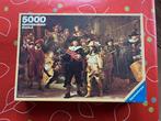Puzzel 5000 stukjes Rembrandt: De Nachtwacht, Hobby en Vrije tijd, Denksport en Puzzels, Ophalen of Verzenden, Meer dan 1500 stukjes