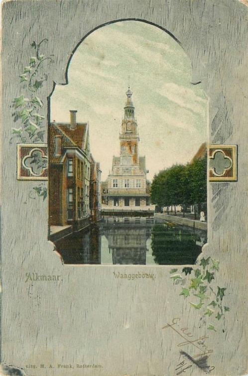 (701-145-037) Alkmaar Waaggebouw, Verzamelen, Ansichtkaarten | Nederland, Noord-Holland, Verzenden