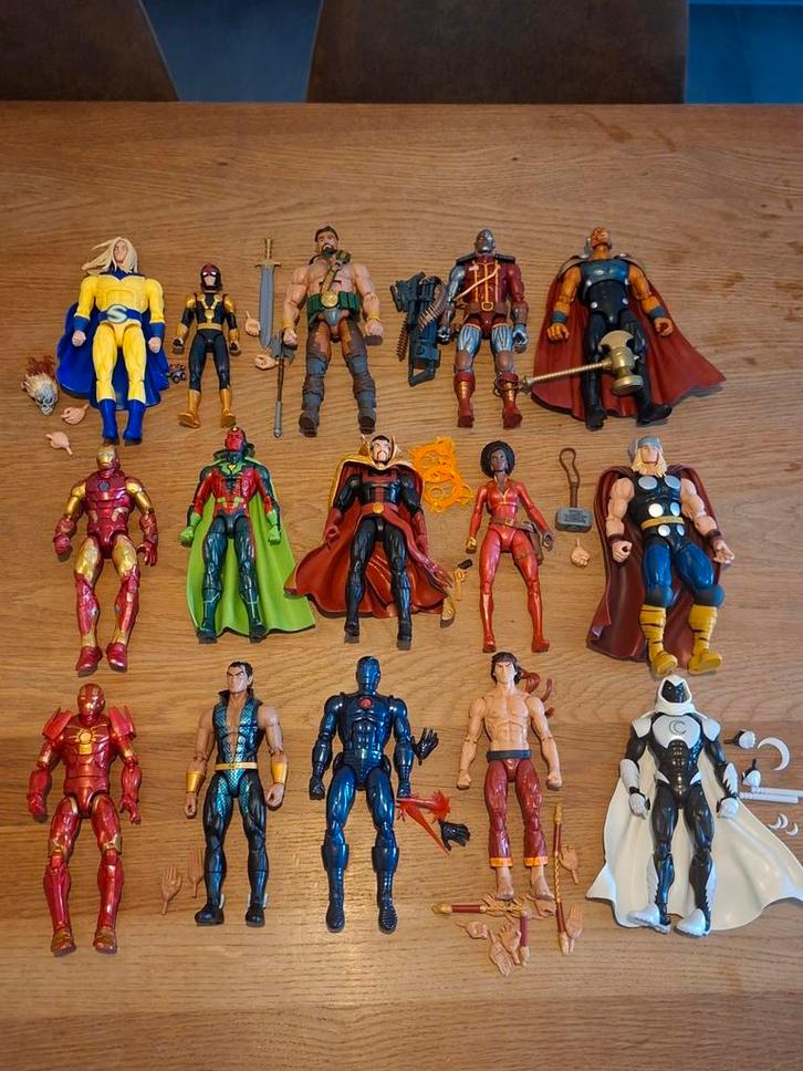 Marvel Legends Figures, Kinderen en Baby's, Speelgoed | Actiefiguren, Zo goed als nieuw, Ophalen of Verzenden