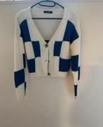 Blauw-Witte Cardigan, Ophalen of Verzenden, Nieuw, Maat 38/40 (M), Wit