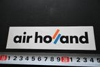 sticker logo AIR HOLLAND, Ophalen, Zo goed als nieuw