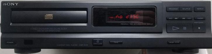 Sony CDP-M18, CD Speler, Dual D/A Converter System (Defect), Audio, Tv en Foto, Cd-spelers, Niet werkend, Sony, Ophalen of Verzenden