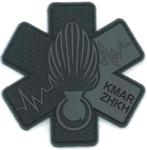 Shaped Patch K0n.Mar€chaussee  KMAR ZHKH (PVC met Velcro ), Verzamelen, Militaria | Algemeen, Ophalen of Verzenden, Landmacht