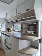 Hobby 440 de Luxe (gepimpt), Caravans en Kamperen, Hobby, Kachel, Treinzit, Particulier