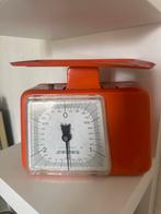 Vintage Stube Keukenweegschaal Oranje, Ophalen of Verzenden, Gebruikt, Overige typen, Minder dan 50 kg