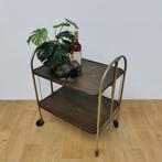 Vintage barcart drankkar trolley butlerwagen serveerwagen 02, Huis en Inrichting, Tafels | Bijzettafels, Valkenswaard, Gebruikt