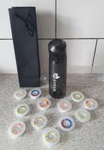 Waterfles Zwart 650ML ( Airup uitvoering ) + 3 Geurpods, Sport en Fitness, Bidons, Ophalen of Verzenden, Nieuw