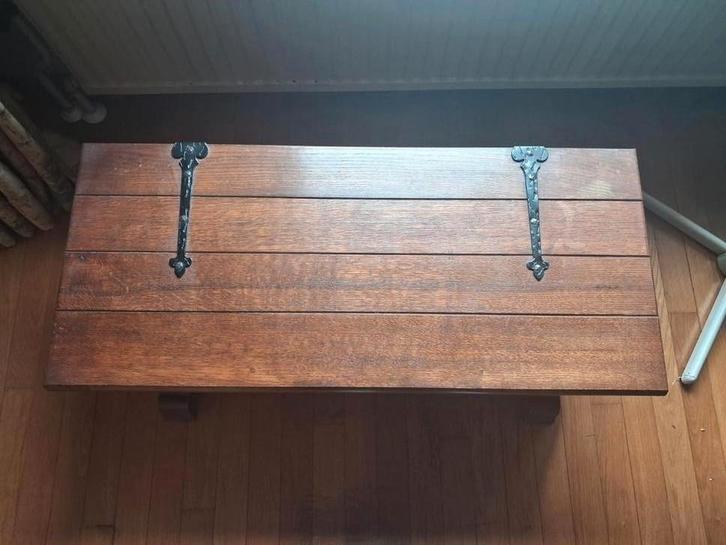 Antieke Eikenhouten Dekenkist, Antiek en Kunst, Antiek | Meubels | Kasten, Ophalen