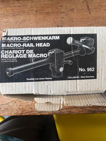 Zwenkarm voor op statief voor makrofoto’s  merk culminatie beschikbaar voor biedingen