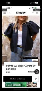 Shoeby pofmouwblazer GEZOCHT, Kleding | Dames, Maat 34 (XS) of kleiner, Ophalen of Verzenden, Zo goed als nieuw, Zwart