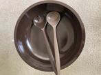 ZAK! Designs melamine saladeschaal met bestek, Overige materialen, Gebruikt, Ophalen of Verzenden, Schaal of Schalen
