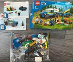 Lego city 60369 mobiele training voor politiehonden, Ophalen of Verzenden, Zo goed als nieuw, Complete set, Lego