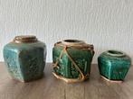 Antieke gemberpotten China, Gebruikt, Aardewerk of Porselein, Ophalen of Verzenden, Minder dan 50 cm