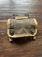 US Compass lensatic + pouch 1944 WO2, Verzamelen, Militaria | Tweede Wereldoorlog, Ophalen of Verzenden, Landmacht, Amerika, Overige typen