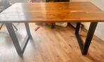 Eettafel 160x90, Zo goed als nieuw, Metaal, 150 tot 200 cm, Vier personen