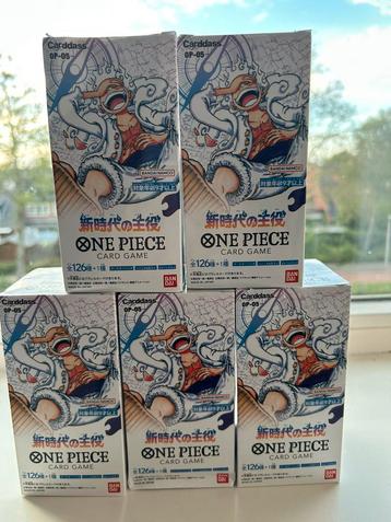 One piece Op05 Awakening of the New Era booster box Japanese beschikbaar voor biedingen
