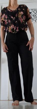 Pull&bear pantalon maat M, Ophalen of Verzenden, Zo goed als nieuw, Zwart