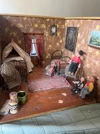 Antiek Duits poppenhuis, Verzamelen, Poppenhuizen en Toebehoren, Ophalen, Poppenhuis, Gebruikt