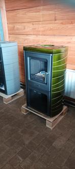 Houtkachel met Keramische steen A+ Kachel schuur Opende, Ophalen of Verzenden, Nieuw, Hout, Houtkachel