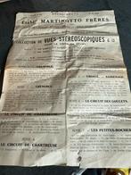 Stereokaarten Collectie Grenoble - Martinotto Frères 6x13cm, Ophalen
