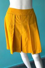 Vintage originele jaren 70 rok mosterdgeel maat 34, Verzenden, Geel, Vintage, Maat 34 (XS) of kleiner