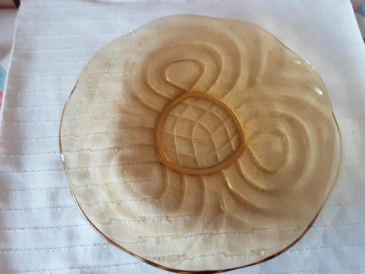 Glazen schaal AMSTERDAM, vintage. WALTER EN SONHE 1937., Antiek en Kunst, Antiek | Schalen, Ophalen of Verzenden