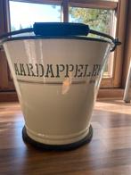 Emaille aardappel emmer, Ophalen