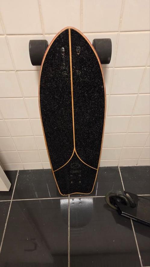 Fish Skateboard - Zo goed als nieuw!, Sport en Fitness, Skateboarden, Zo goed als nieuw, Skateboard, Longboard, Ophalen