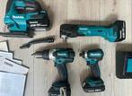 Makita set 18v compleet vaste prijs, Ophalen, Zo goed als nieuw, Boor- en Schroefmachine