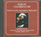 Mozart - Mis in c - Sergiu Celibidache - 2CD, Cd's en Dvd's, Cd's | Klassiek, Ophalen of Verzenden, Zo goed als nieuw, Classicisme