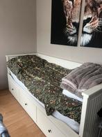 Bedbank Hemnes ikea, Ophalen, Wit, Tweepersoons, Zo goed als nieuw