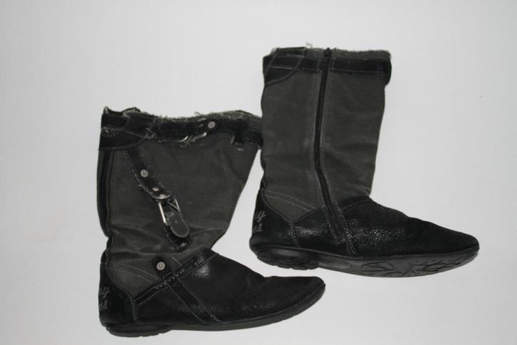 REPLAY laarzen 37, Kleding | Dames, Schoenen, Zo goed als nieuw, Lage of Enkellaarzen, Grijs, Verzenden